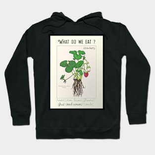 Strawberry plant understand what we eat Hoodie